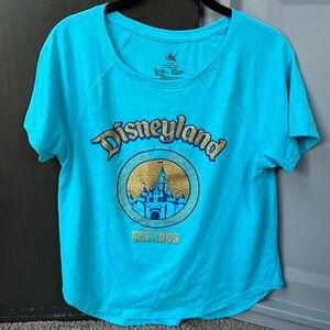 Aqua toned Disneyland Tshirt